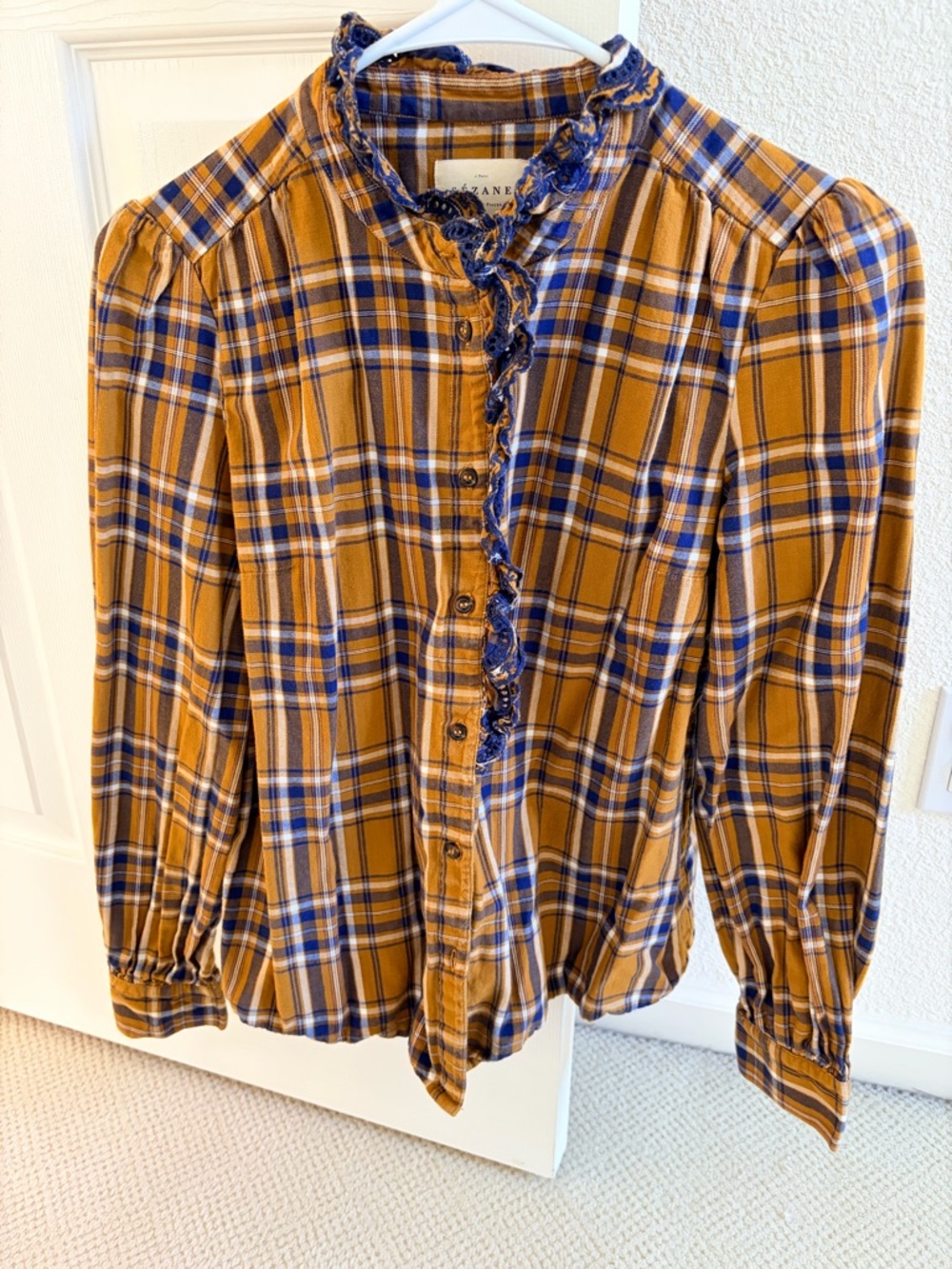 Bundle of Sezane blouses size 38 and T6 mommy and me matching - Picture 4 of 9